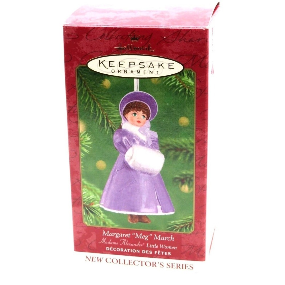 Hallmark Keepsake Ornament Madame Alexander Little Women Meg March 2001